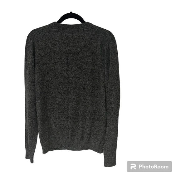 Nordstrom Men’s Cashmere Blend Sweater Green Forest Marled Color Size Medium BST - Picture 2 of 8